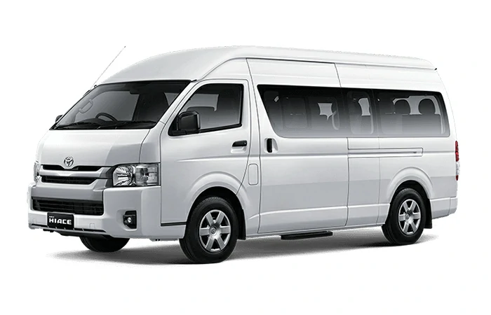 Toyota Hiace Commuter <br>Putih/Abu