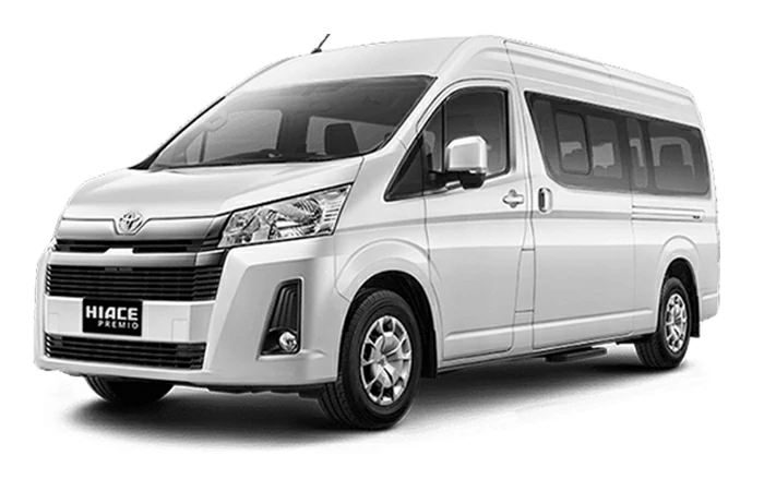 Toyota Hiace Premio <br>Putih/Abu